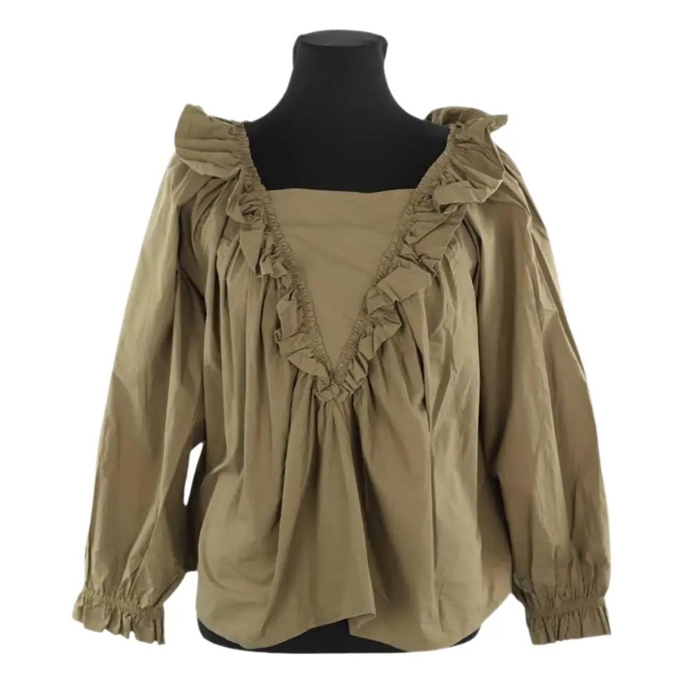 V. DE. VINSTER Frill Blouse Top